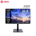 Monitor TEROS TE-2416CS, 23.8" QHD IPS, 100Hz, 1ms, HDMI, DP, Parlantes, Audio Out, Cámara