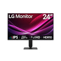 Monitor Plano LG 24U411A-B, 23.8" FHD IPS, 120Hz, 5ms, HDMI, VGA, Headphone Out