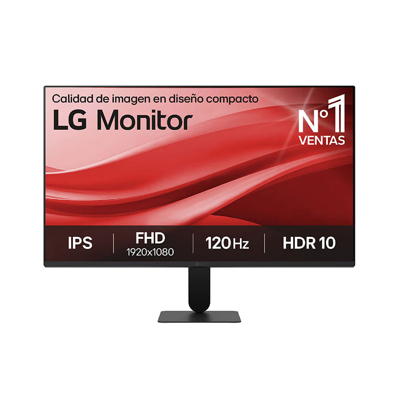 Monitor LG 27" FHD/IPS/120Hz/HDMI/VGA/Headphone Out, HDR10