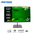 Monitor Plano Advance ADV-2755S, 27" FHD IPS, 144Hz, 1ms, HDMI, DP, Audio Out