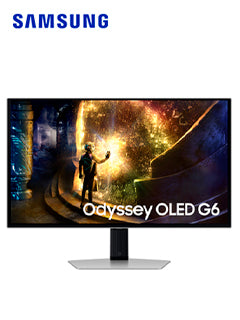 Monitor Plano Gaming Samsung Odyssey OLED G6, 27" QHD, 240Hz, HDMI, DP